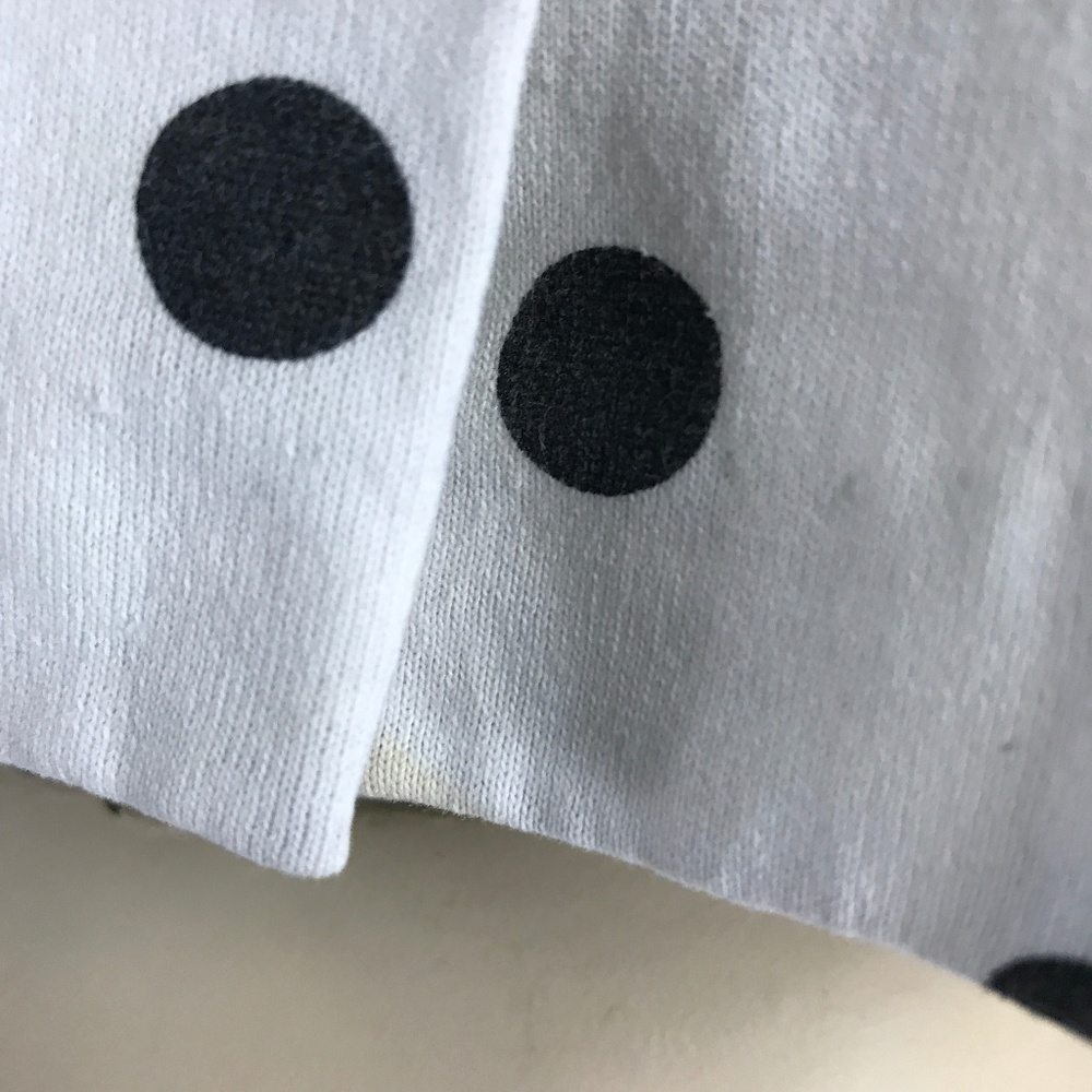 ❗️SOLD❗️80s/90s Cropped Polka Dot Top - Picture 7 of 8